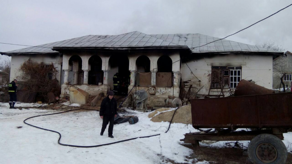 В Хынчештском районе пожар уничтожил мельницу