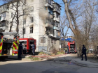 Пожар на Рышкановке – горит квартира в жилом доме 