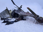 Пилоты погибли при крушении вертолета в Томской области: фото с места катастрофы