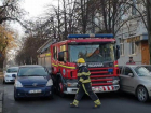 В центре Кишинева пожарная машина не смогла проехать из-за слишком плотно припаркованных автомобилей