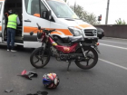 «Его спас шлем» - столичный мотоциклист едва не погиб на Ботанике