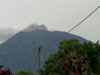 Извержение вулкана Агунг на Бали сняли на видео