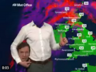 Британский ведущий прогноза погоды вышел к телекамере без головы