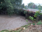 В Тараклии потоп, из-за сильного ливня местная река вышла из берегов