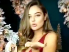 Сексуальное новогоднее обращение к поклонникам показала на видео самая "горячая" девушка Молдовы