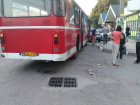 Бельчанин попал под автобус и сильно травмировал ногу
