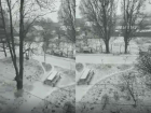 Зима в марте месяце – в Молдове снова идет снег