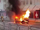 В Тирасполе улица превратилась в огненную геенну