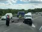 Жесткое столкновение грузовика с микроавтобусом произошло  на выезде из Магдачешт 