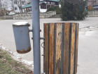 Сделали на "отстань": двух лет не прошло, а фирменные урны в Кишиневе сами стали отходами