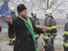 Несмотря на снег, в Штефан-Водэ торжественно заложили первый камень в строительство новой пожарной части