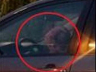 Мужчину с ребенком на руках за рулем автомобиля на улице Кишинева наказали