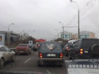 На столичном Виадуке сегодня образовалась невиданная пробка