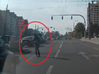 Пешеход-самоубийца попал на видео в Кишиневе