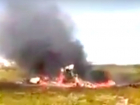 Опубликовано видео с места крушения вертолета Ми-8 в России: погибли 18 человек