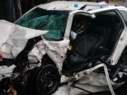 Тройная авария в Кишиневе: мужчину заблокировало в разбитой машине, из BMW вылетел двигатель