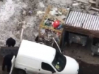 В Кишиневе воры украли будку для бездомных собак