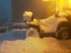 Смертельно опасный для туристов снежный армагеддон в Румынии сняли на видео
