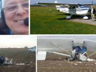 Пилот рухнувшего самолета попал на видео и скончался в мучениях