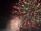 Новогодний салют после грандиозного концерта в центре Кишинева сняли на видео