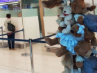 «Повешенные» плюшевые медведи испугали детей в аэропорту Кишинева