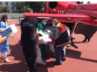 Вертолёт SMURD доставил в Кишинев мужчину с множественными травмами