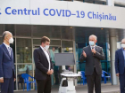 Игорь Додон и посол Китая посетили центр триажа зараженных COVID-19 на «Moldexpo»
