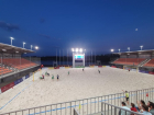 В Кишиневе открыли стадион для пляжных видов спорта