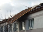 В Тогатине со школы сорвало крышу