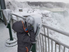 В ледяную сказку превратился Ниагарский водопад из-за аномальных холодов 