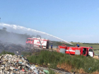 В тушении пожара на свалке в Цынцэренах задействовано 38 единиц спецтехники 