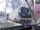Автобусы, которые привезли румын на марш объединения, спрятали во дворах Кишинева 