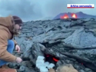 Гражданин Молдовы расплакался при извержении исландского вулкана