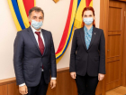 Министр Анна Ревенко встретилась с Послом Азербайджанской Республики Гудси Османовым