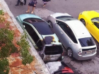 Два автомобиля сгорели прошлой ночью в центре Кишинева
