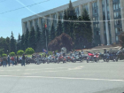 В центре столицы вчера протестовали мотоциклисты - они возмущены запретом ездить по бульвару Штефана чел Маре