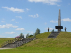Горсть земли в Богородицкого поля легла на могилу ветерана ВОВ, сражавшегося там