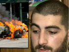 Взрыв в автомобиле врага сестер-убийц Хачатурян попал на видео