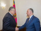 Президент Молдовы встретился с председателем правления Евразийского банка