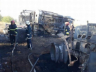 Крупный пожар в Кагуле уничтожил несколько единиц сельскохозяйственной техники