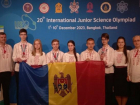 Молдавские школьники завоевали 3 медали на научной Олимпиаде в Бангкоке