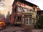 Сильнейший пожар уничтожил кафе в Бубуечь