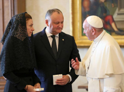 Президент Молдовы рассказал Папе Римскому о христианских ценностях нашего народа