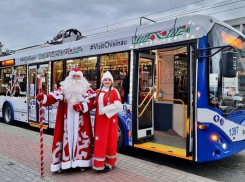 В новогодние праздники можно будет прокатиться по Кишиневу в троллейбусе с Дедом Морозом 