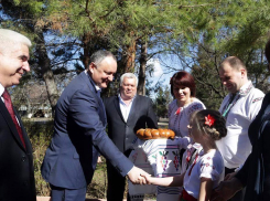 Игорь Додон посетил Дубоссарский район 