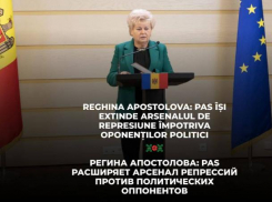 Регина Апостолова: PAS расширяет арсенал репрессий против политических оппонентов