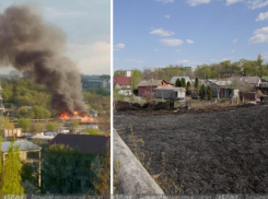 В Бельцах пожары на пустошах подобрались вплотную к жилым домам