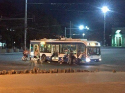 «Современный» троллейбус Дорина Киртоакэ пришлось толкать кишиневцам