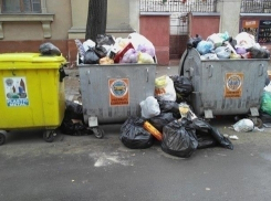 На некоторых улицах столицы уже два дня не вывозят мусор 