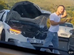 Мальчуган на BMW стал виновником серьезного ДТП на трассе Кишинев – Хынчешты: паренька уже «отмазали»